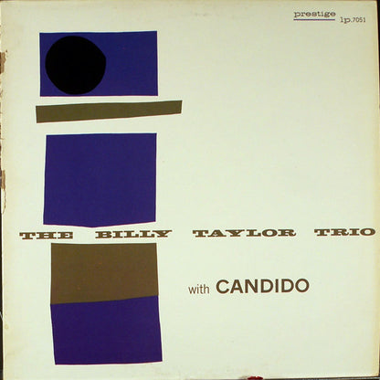 Billy Taylor Trio With Candido : The Billy Taylor Trio With Candido (LP, Album, RE)