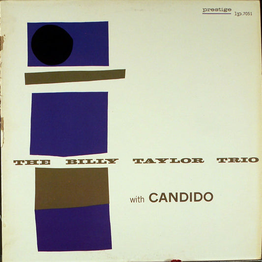Billy Taylor Trio With Candido : The Billy Taylor Trio With Candido (LP, Album, RE)