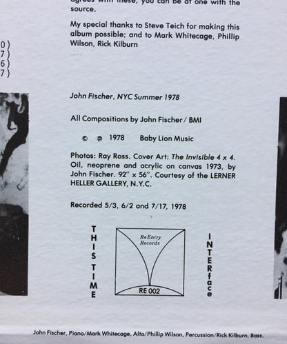 INTERface (21) : This Time (LP, Album)