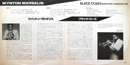 Wynton Marsalis : Black Codes (From The Underground) (LP, Album, Promo)