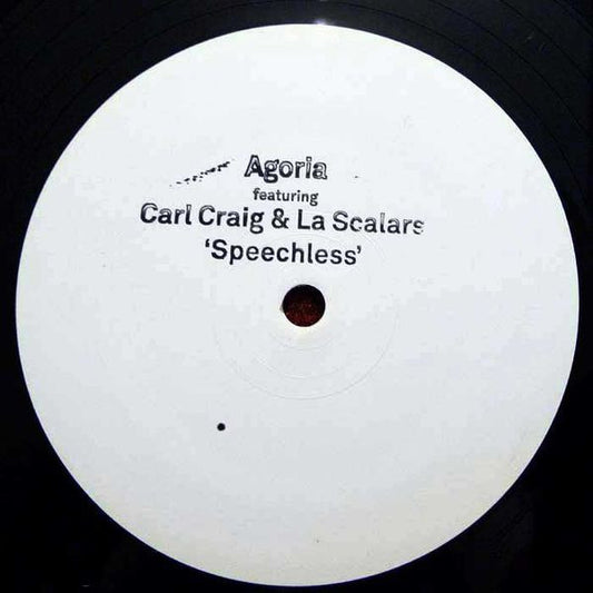 Agoria Featuring Carl Craig & La Scalars : Speechless (12", S/Sided, W/Lbl)