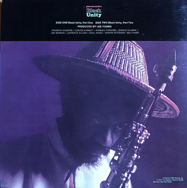 Pharoah Sanders : Black Unity (LP, Album, RE)