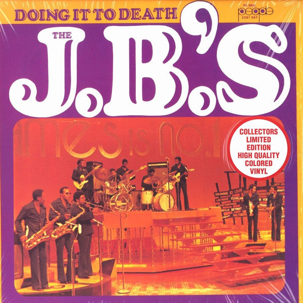 The J.B.'s : Doing It To Death (LP, Album, Ltd, RP, Pur)