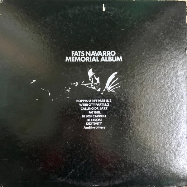 Fats Navarro : Memorial Album (2xLP, Comp, Mono, Gat)