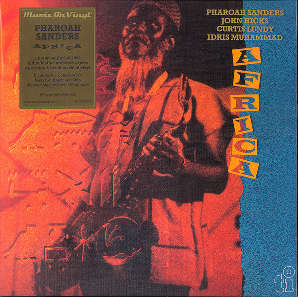 Pharoah Sanders / John Hicks / Curtis Lundy / Idris Muhammad : Africa (2xLP, Album, Ltd, Num, RE, Ora)