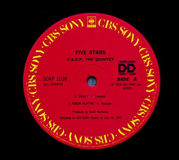 The V.S.O.P. Quintet : Five Stars (LP, Album)