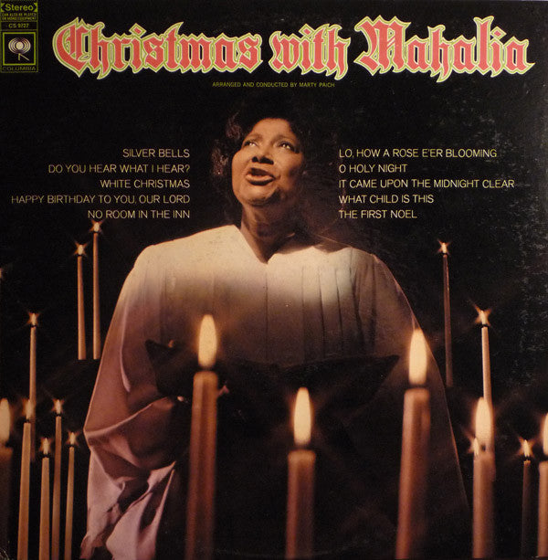 Mahalia Jackson : Christmas With Mahalia (LP, Album, Ter)