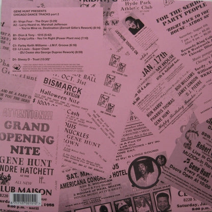 Gene Hunt : Chicago Dance Tracks Part 2 (2x12", Comp)