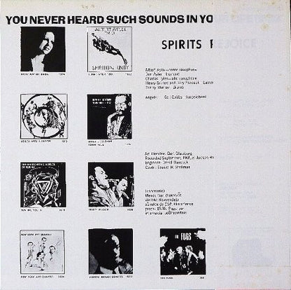 Albert Ayler Quintet : Spirits Rejoice (LP, Album, RE)