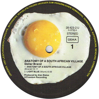 Dollar Brand : Anatomy Of A South African Village (LP, Album, RE, Gat)