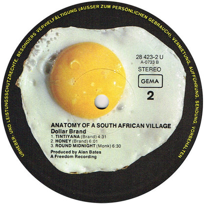 Dollar Brand : Anatomy Of A South African Village (LP, Album, RE, Gat)