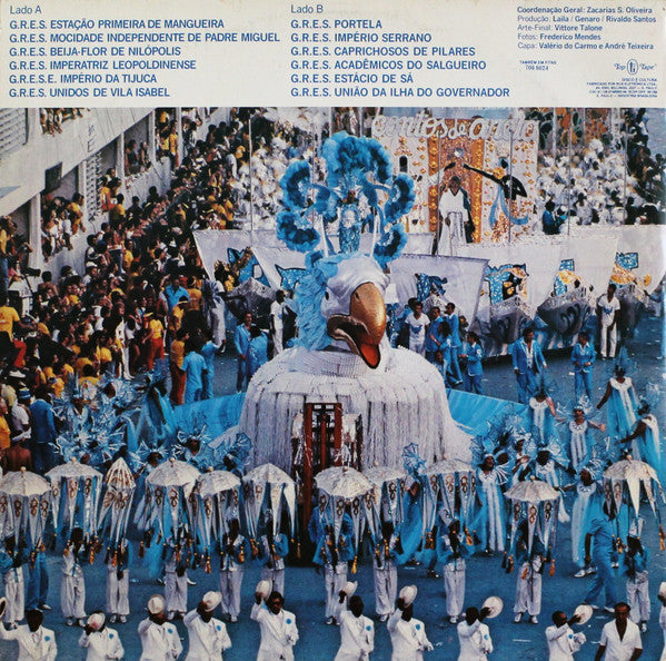 Various : Sambas De Enredo Das Escolas De Samba Do Grupo 1A - Carnaval 85 (LP, Album)