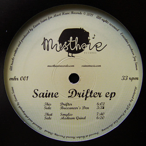 Saine : Drifter EP (12", EP)