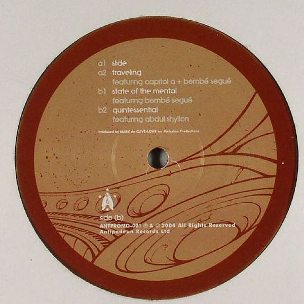 Mark De Clive-Lowe : Tide's Arising (Album Sampler) (12")