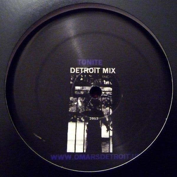 Omar-S Presents Aaron Siegel (2) Feat; L'Renee : Tonite (12")