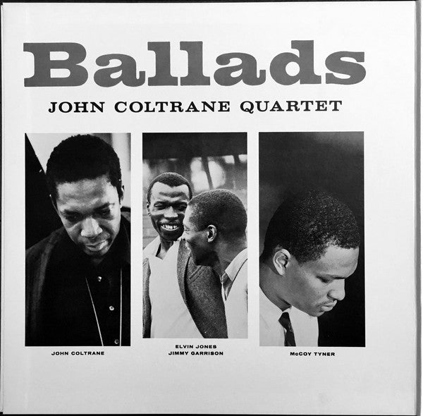 The John Coltrane Quartet = The John Coltrane Quartet : Ballads = バラード (LP, Album, RE, Gat)