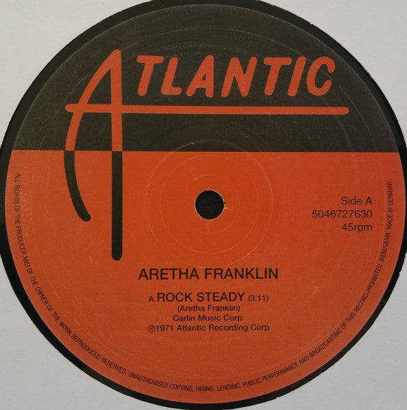 Aretha Franklin : Rock Steady (12")