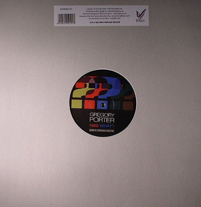 Gregory Porter : 1960 What? (12", RSD, Ltd, Num)