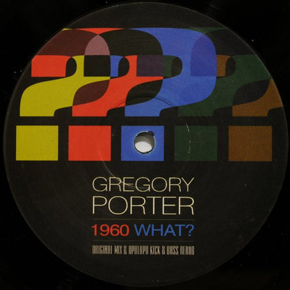 Gregory Porter : 1960 What? (12", RSD, Ltd, Num)