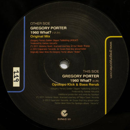 Gregory Porter : 1960 What? (12", RSD, Ltd, Num)