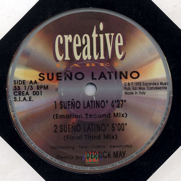 Sueño Latino : Sueño Latino (Remix By Derrick May) (12")