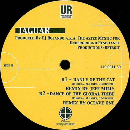 DJ Rolando A.K.A. The Aztec Mystic : Jaguar (12")