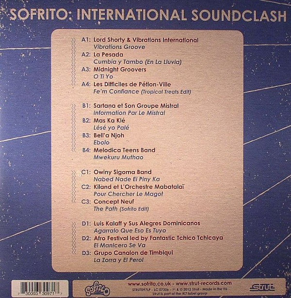 Various : Sofrito: International Soundclash (2xLP, Comp)