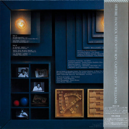 Herbie Hancock Trio With Ron Carter + Anthony Williams : Herbie Hancock Trio With Ron Carter + Tony Williams (LP, Album)