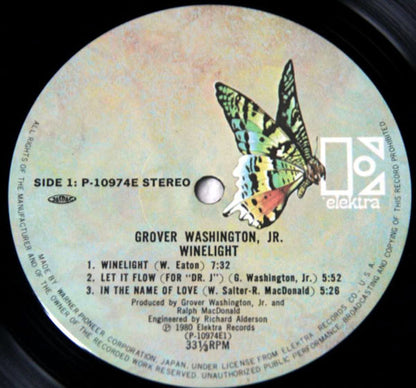 Grover Washington, Jr. : Winelight (LP, Album)