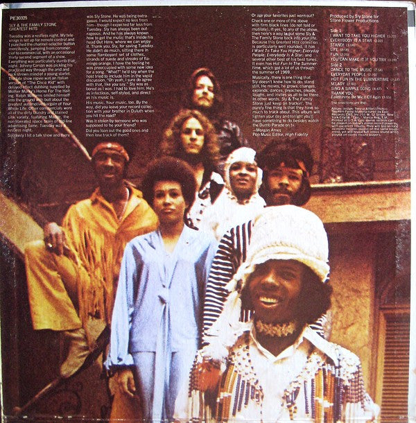 Sly & The Family Stone : Greatest Hits (LP, Comp, RE, Gat)