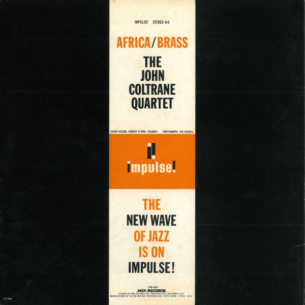 The John Coltrane Quartet : Africa / Brass (LP, Album, RE)