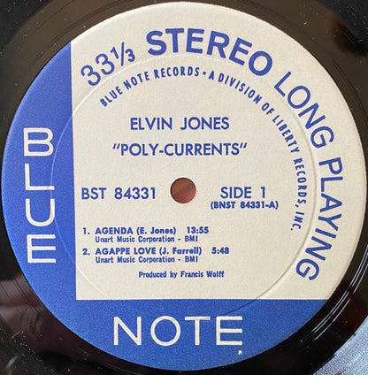 Elvin Jones : Poly-Currents (LP, Album)