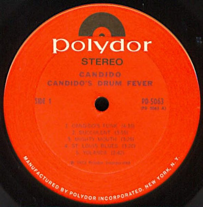 Candido : Drum Fever (LP, Album)