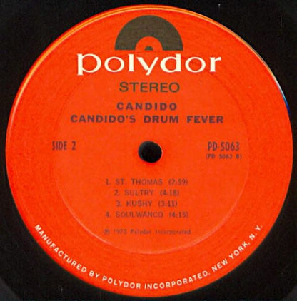 Candido : Drum Fever (LP, Album)