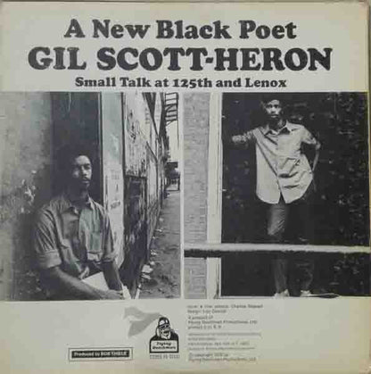Gil Scott-Heron : Small Talk At 125th And Lenox (LP, Album, RE)