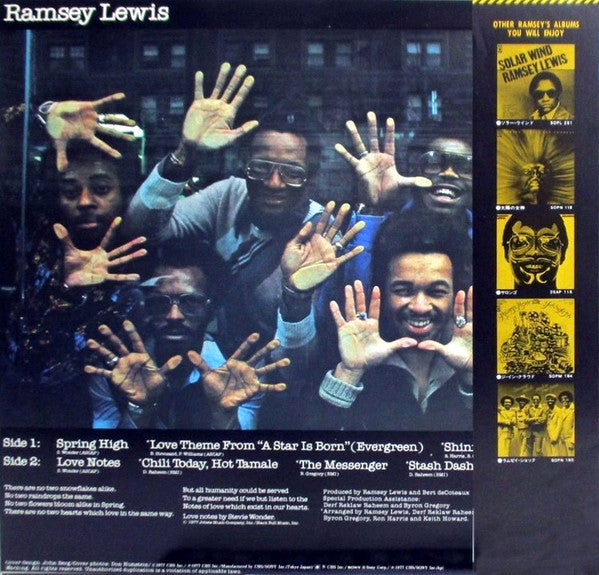 Ramsey Lewis : Love Notes (LP, Album)