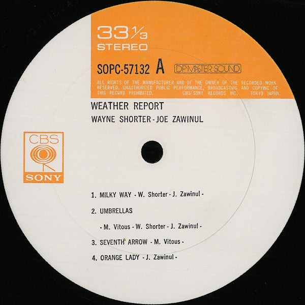 Weather Report : Weather Report (LP, Album)