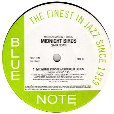 Medeski Martin & Wood + Sa-Ra Creative Partners : Midnight Birds (12")