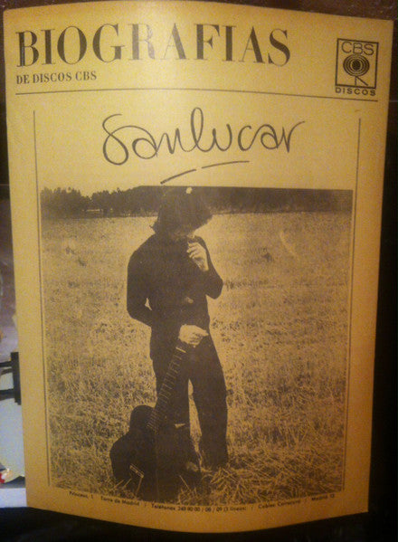 Manolo Sanlúcar : Sanlucar (LP, Album)