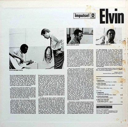 Elvin Jones And Richard Davis (2) : Heavy Sounds (LP, Album, RE, Gat)