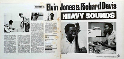 Elvin Jones And Richard Davis (2) : Heavy Sounds (LP, Album, RE, Gat)