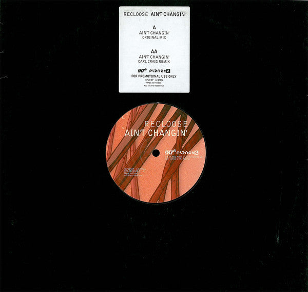 Recloose : Ain't Changin' (12", EP)