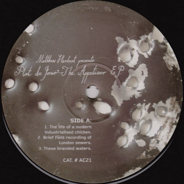 Matthew Herbert : Plat Du Jour: The Appetiser EP (12", EP)