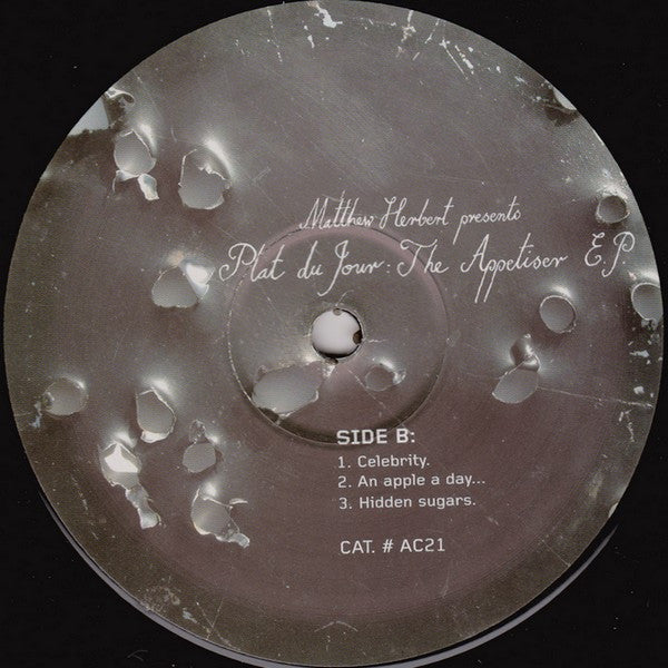 Matthew Herbert : Plat Du Jour: The Appetiser EP (12", EP)