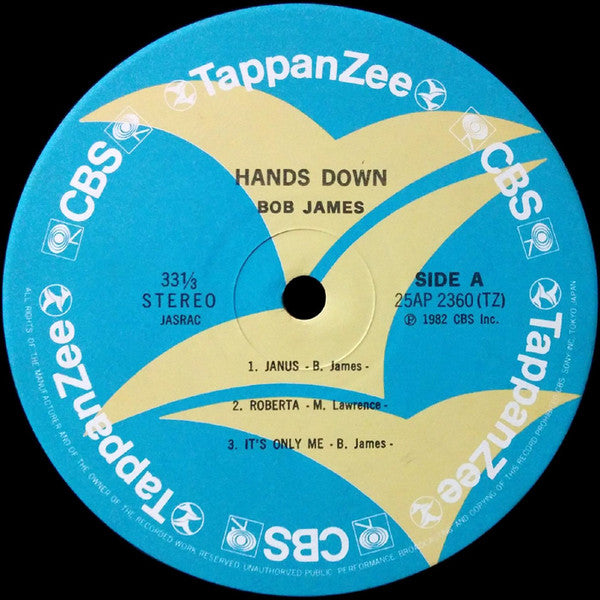 Bob James : Hands Down (LP, Album, Gat)