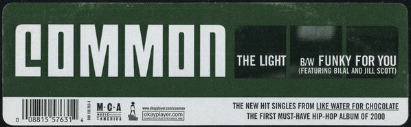 Common : The Light / Funky For You (12")