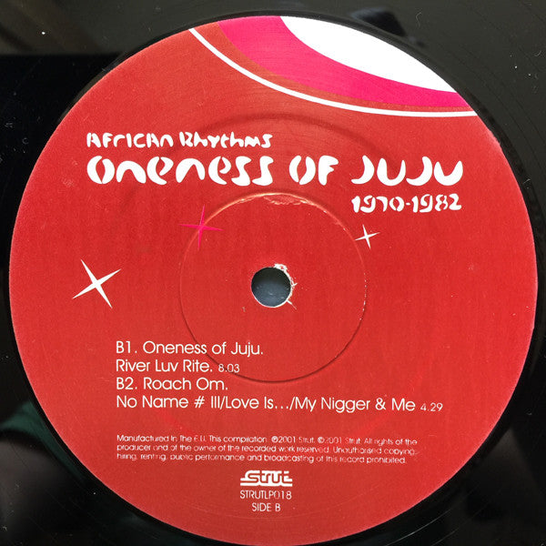 Oneness Of Juju : African Rhythms 1970-1982 (3xLP, Comp)