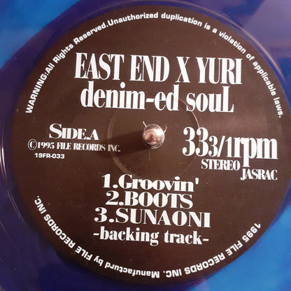 East End (3) X Yuri Ichii : Denimed-Soul (12", Blu)
