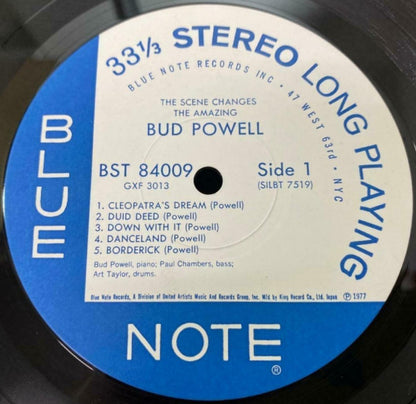 Bud Powell : The Scene Changes, Vol. 5 (LP, Album, Ltd, RE)