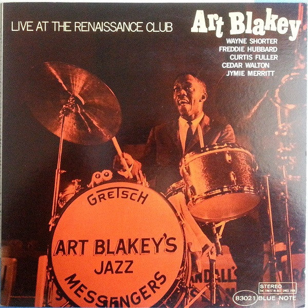 Art Blakey : Live At The Renaissance Club (LP, Album, Ltd)